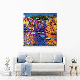 Amalfi Coast Square Canvas Print wall art product Ivailo Nikolov / Shutterstock