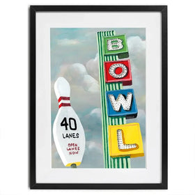 American Roadside Framed Art Print American Roadside Framed Art Print wall art product Naomi McCavitt