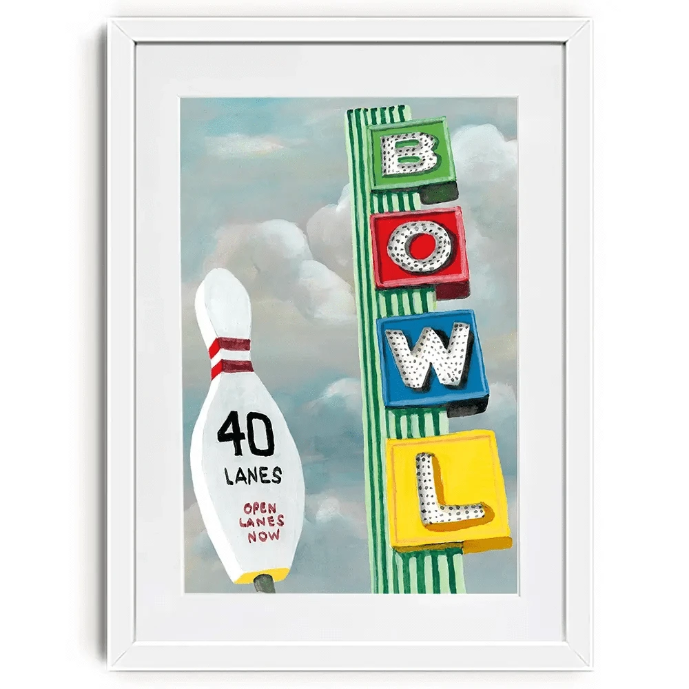 American Roadside Framed Art Print American Roadside Framed Art Print wall art product Naomi McCavitt