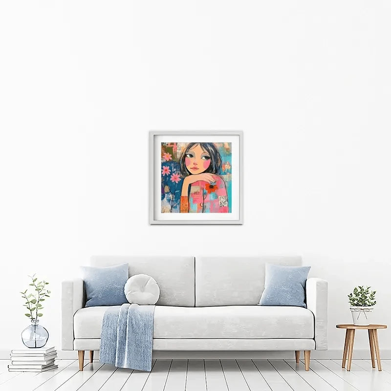 Amongst The Flowers Framed Art Print Amongst The Flowers Framed Art Print wall art product Tanya Ocean