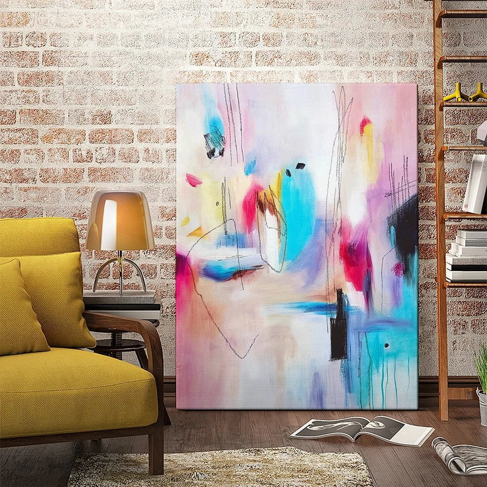 An Abstract Illustration Canvas Print An Abstract Illustration Canvas Print wall art product Tanya Ocean