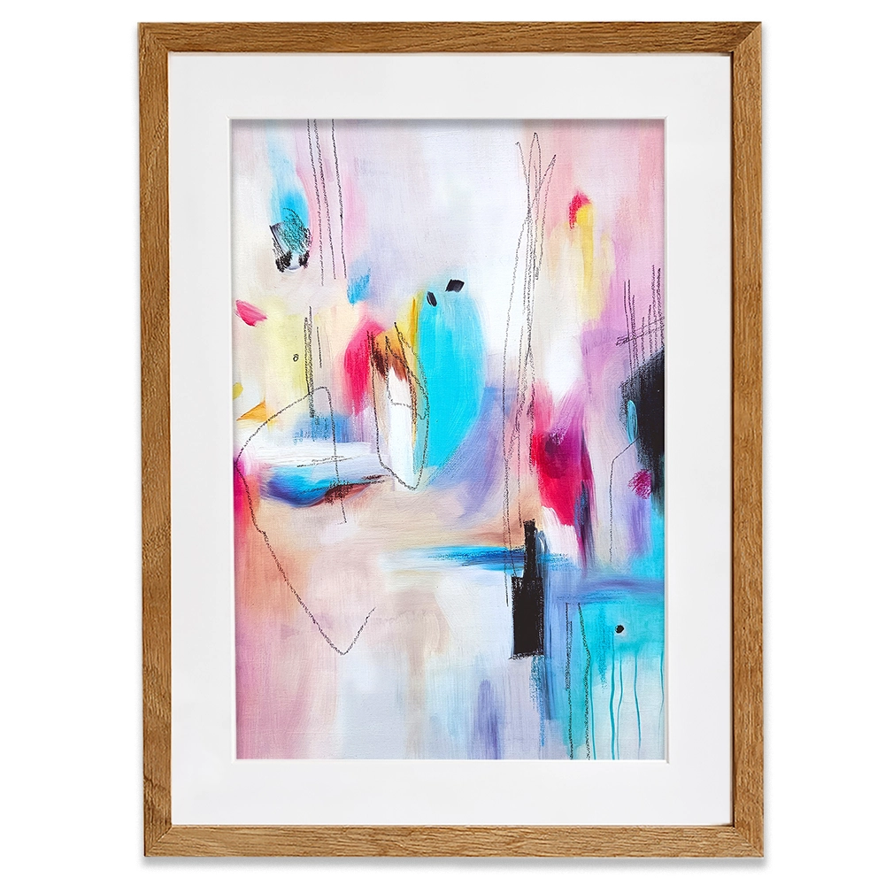 An Abstract Illustration Framed Art Print An Abstract Illustration Framed Art Print wall art product Tanya Ocean