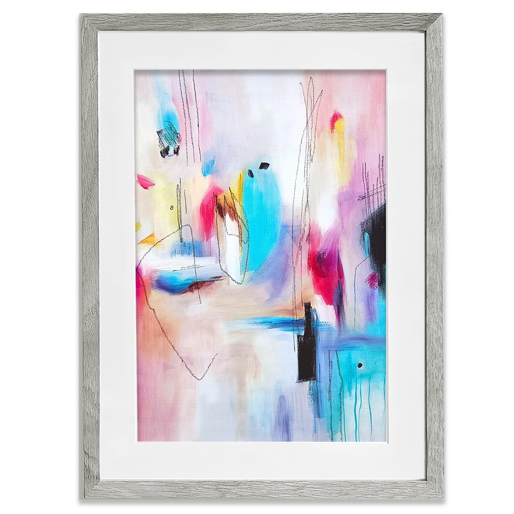 An Abstract Illustration Framed Art Print An Abstract Illustration Framed Art Print wall art product Tanya Ocean