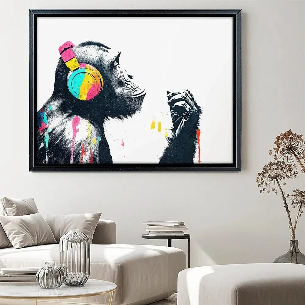 Ape On Air Canvas Print Ape On Air Canvas Print wall art product Svetlana Aleynikova