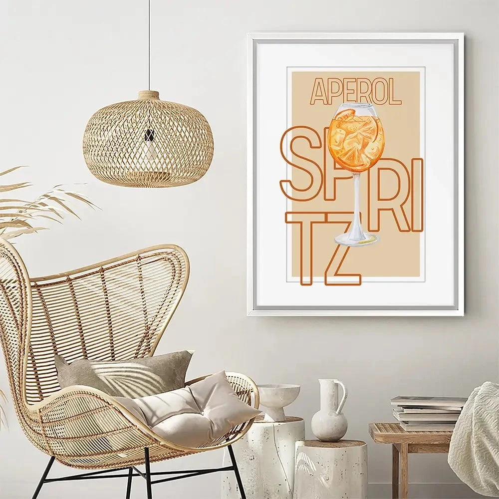 Aperol Spritz Canvas Print Aperol Spritz Canvas Print wall art product Art Print Shop