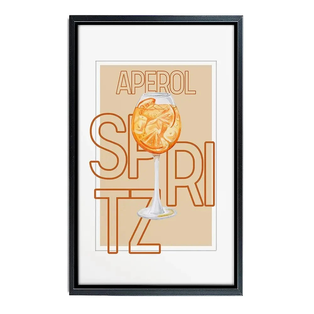 Aperol Spritz Canvas Print Aperol Spritz Canvas Print wall art product Art Print Shop