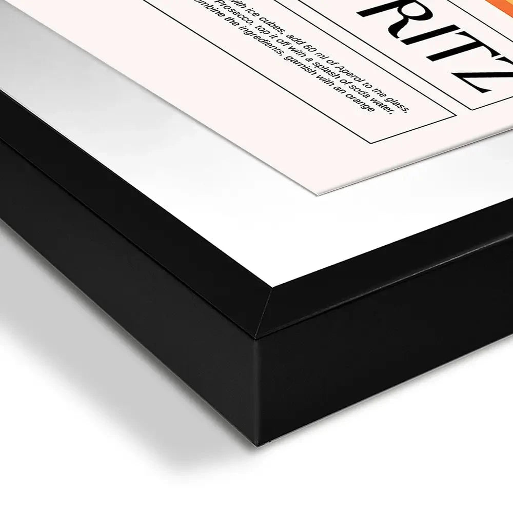 Aperol Spritz Recipe Framed Art Print Aperol Spritz Recipe Framed Art Print wall art product Art Print Shop