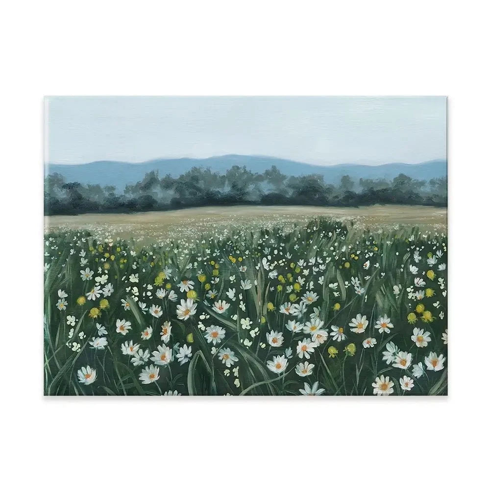 April Flower Field Canvas Print April Flower Field Canvas Print wall art product Grace Popp