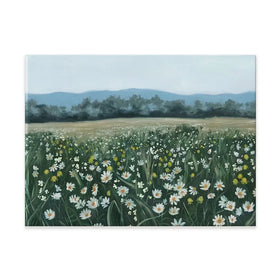 April Flower Field Canvas Print April Flower Field Canvas Print wall art product Grace Popp