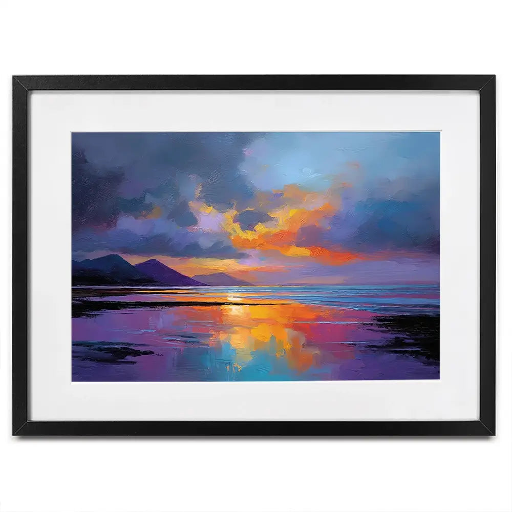 Ardnamurchan Dusk Framed Art Print Ardnamurchan Dusk Framed Art Print wall art product David Alexander Elder