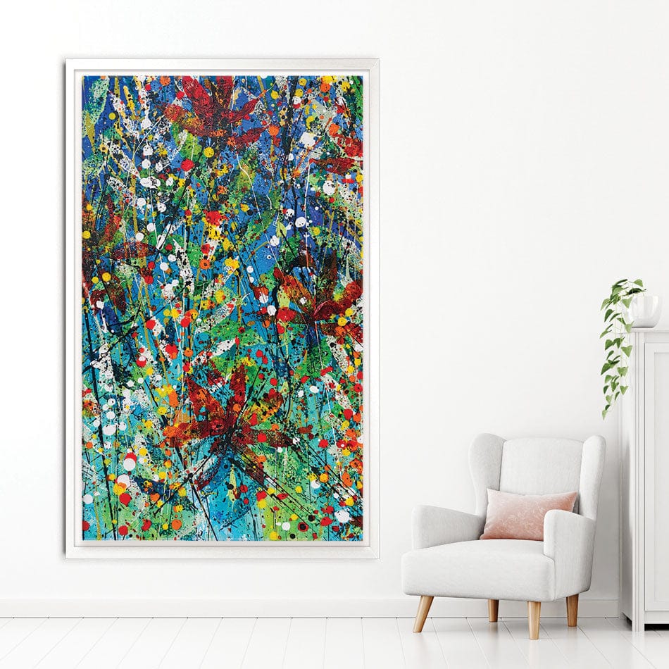 Aria Canvas Print wall art product Scarlet Sky Studio