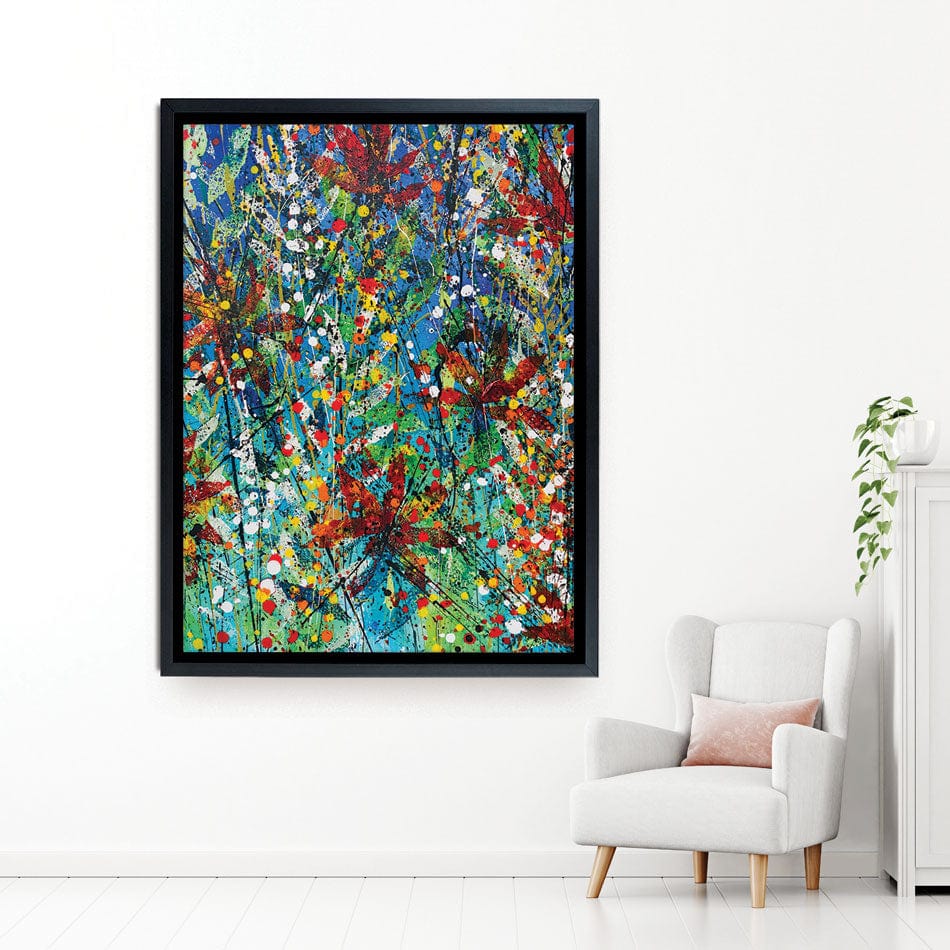 Aria Canvas Print wall art product Scarlet Sky Studio