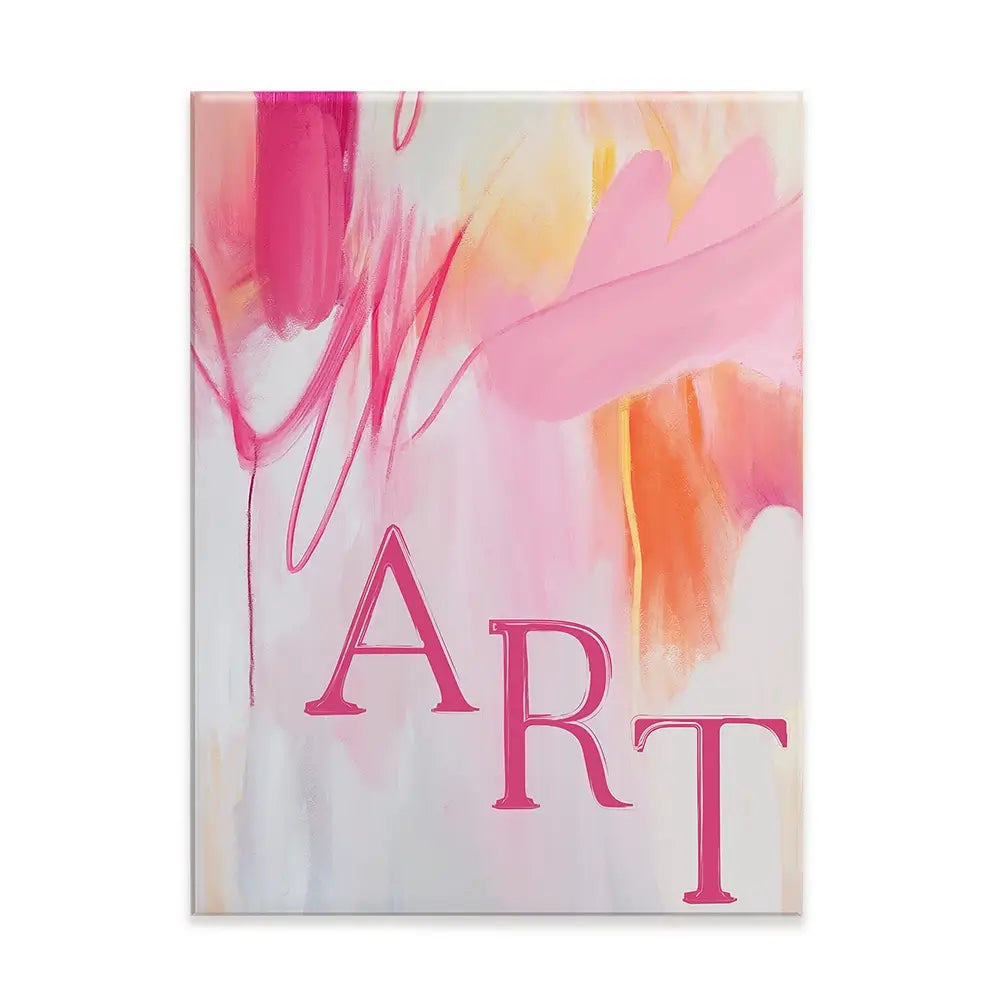 Art Pink Canvas Print Art Pink Canvas Print wall art product Treechild
