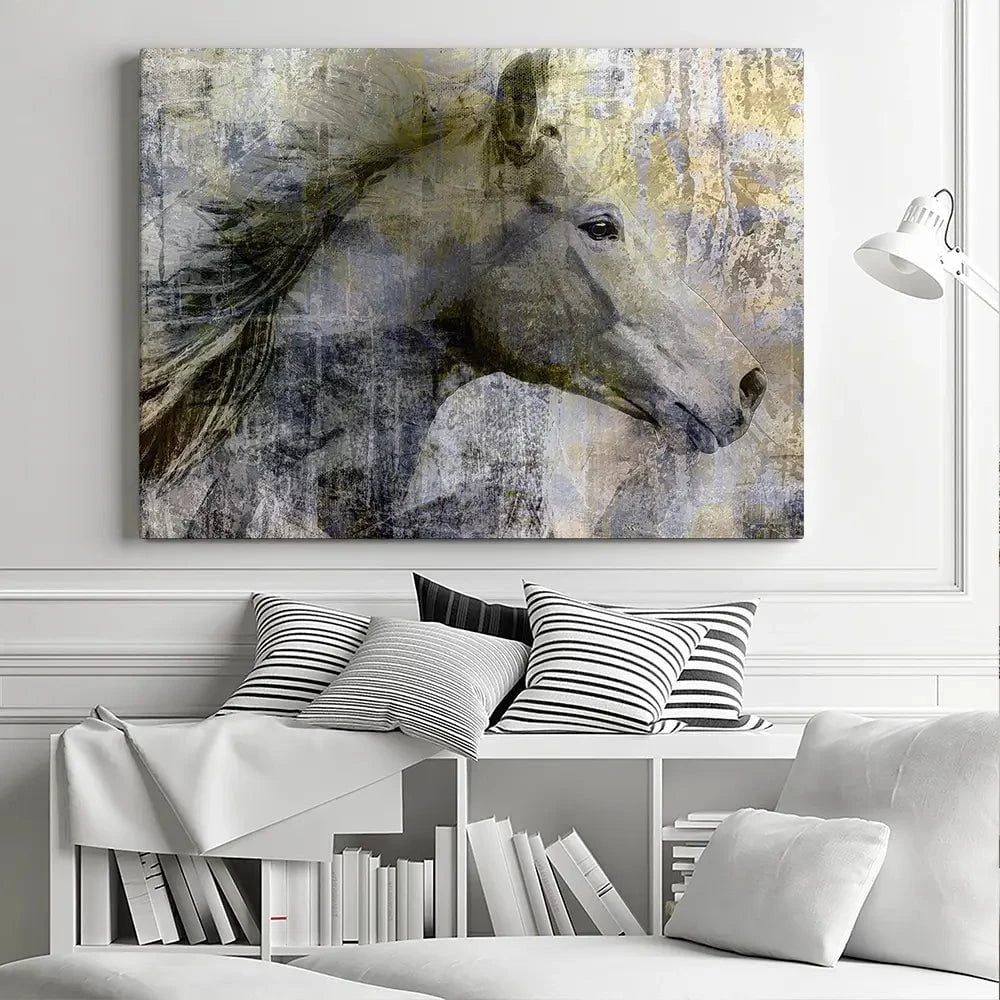 Artistic Horse Canvas Print Artistic Horse Canvas Print wall art product ARTEMENKO VALENTYN / Shutterstock