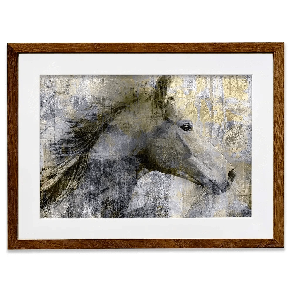 Artistic Horse Framed Art Print Artistic Horse Framed Art Print wall art product ARTEMENKO VALENTYN / Shutterstock