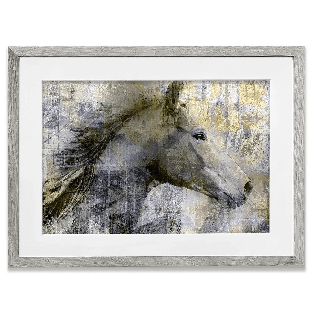 Artistic Horse Framed Art Print Artistic Horse Framed Art Print wall art product ARTEMENKO VALENTYN / Shutterstock