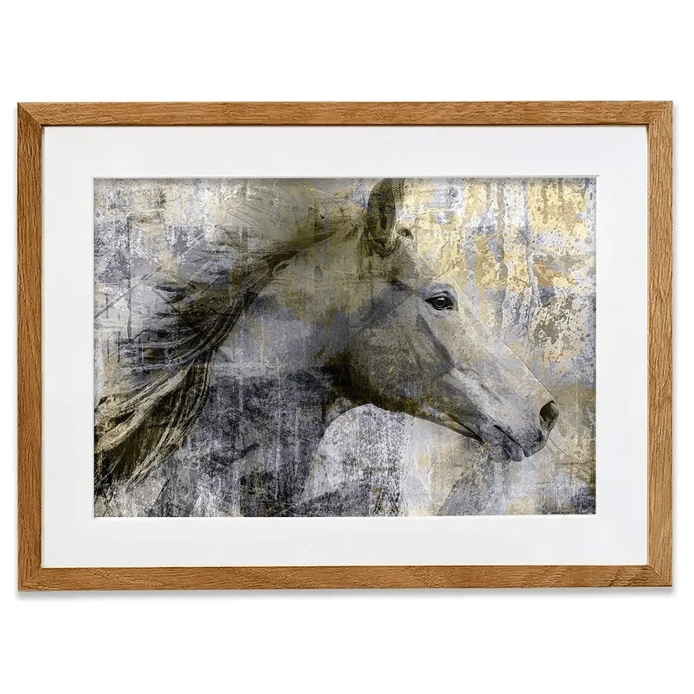 Artistic Horse Framed Art Print Artistic Horse Framed Art Print wall art product ARTEMENKO VALENTYN / Shutterstock