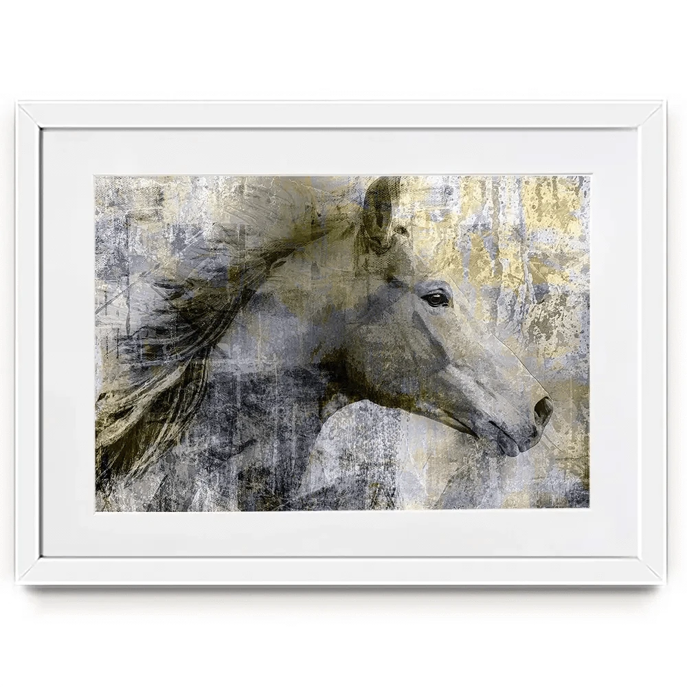 Artistic Horse Framed Art Print Artistic Horse Framed Art Print wall art product ARTEMENKO VALENTYN / Shutterstock