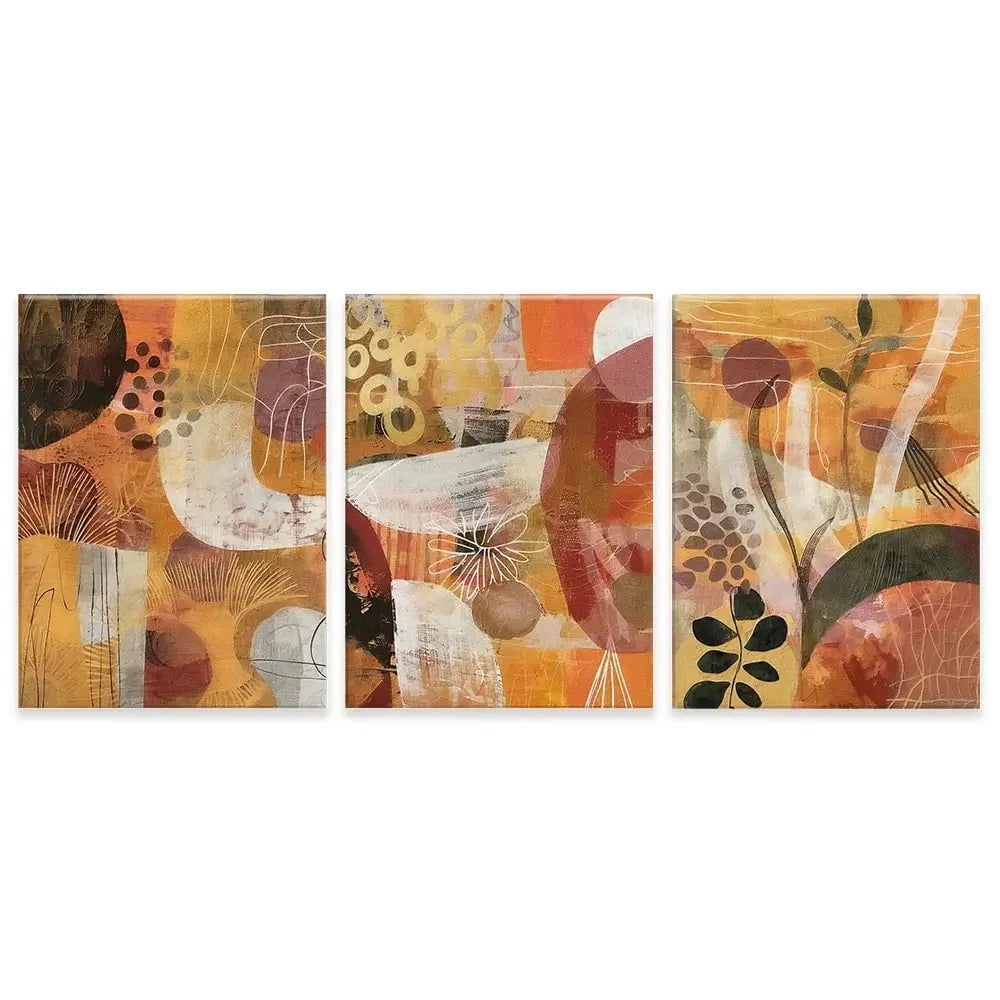 Autumn Abstracts Trio Canvas Print Autumn Abstracts Trio Canvas Print wall art product RileyB - Independent