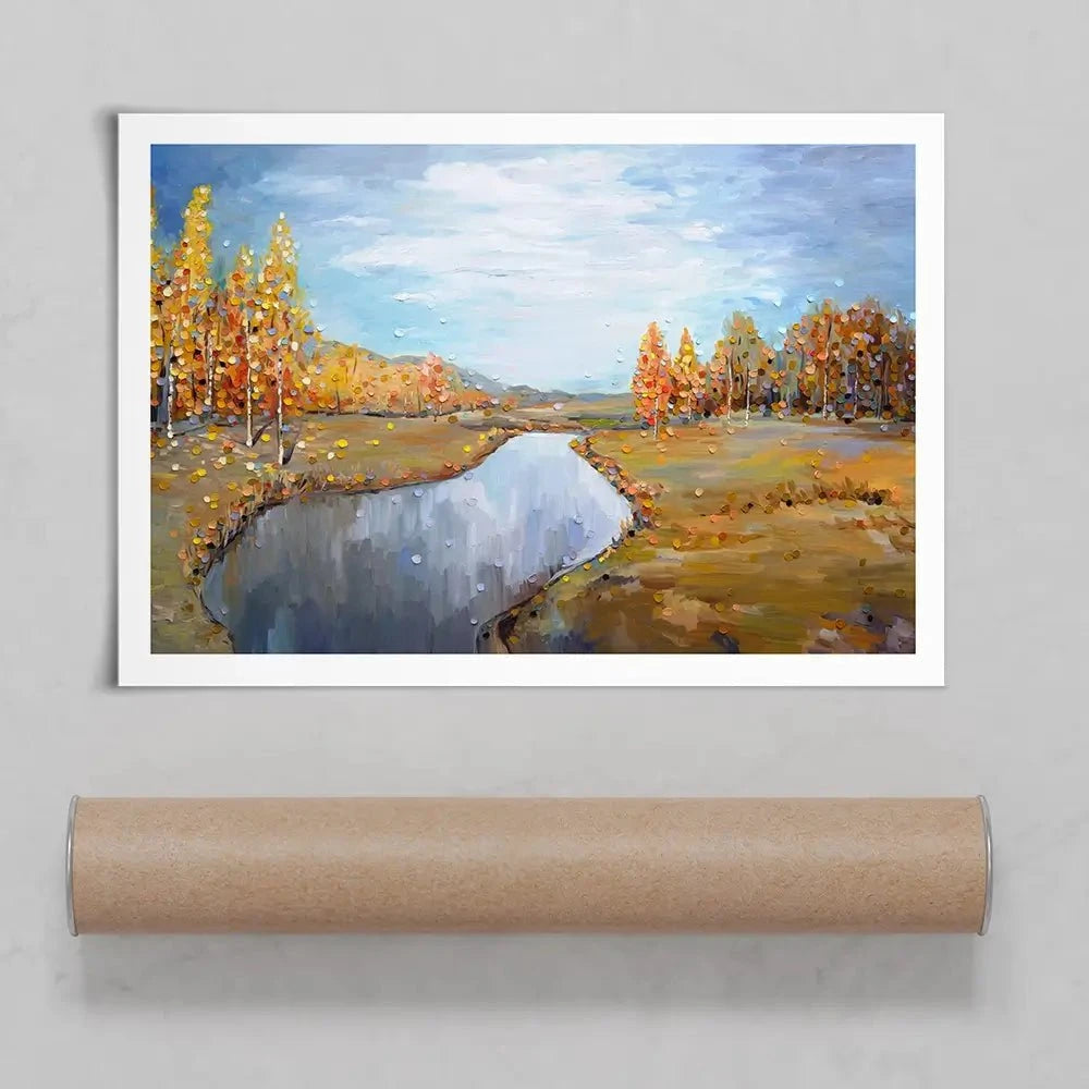Autumn Art Print Autumn Art Print wall art product Ekaterina Ermilkina