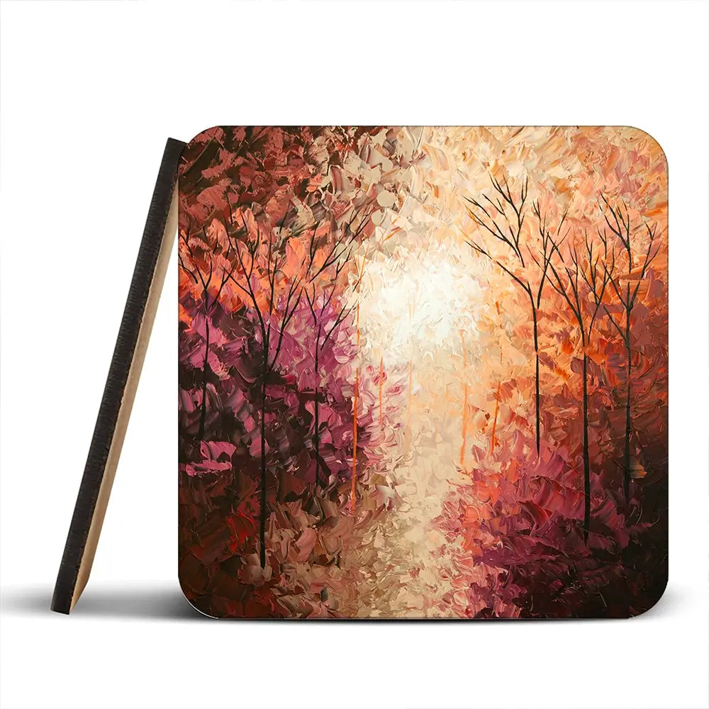 Autumn Breath Coaster Set Autumn Breath Coaster Set wall art product Osnat Tzadok