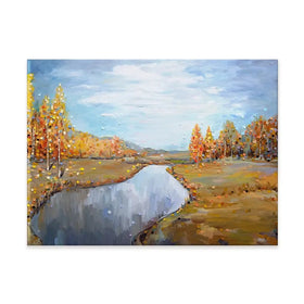 Autumn Canvas Print Autumn Canvas Print wall art product Ekaterina Ermilkina