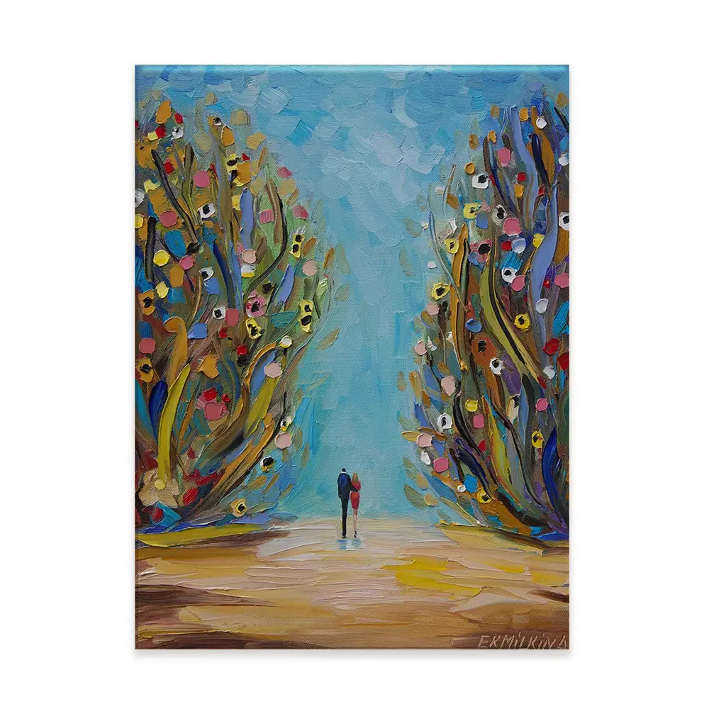 Autumn Date Canvas Print Autumn Date Canvas Print wall art product Ekaterina Ermilkina