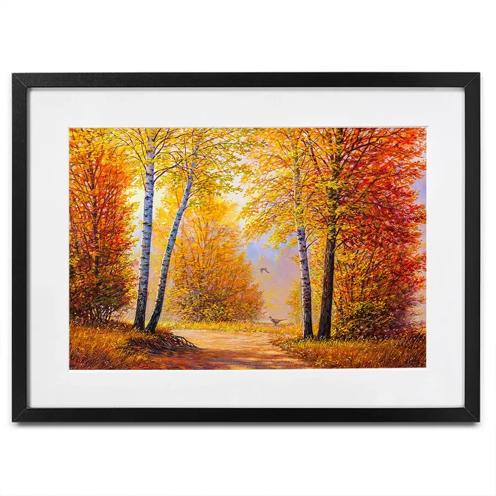 Autumn Forest 2 Framed Art Print Autumn Forest 2 Framed Art Print wall art product S-BELOV / Shutterstock