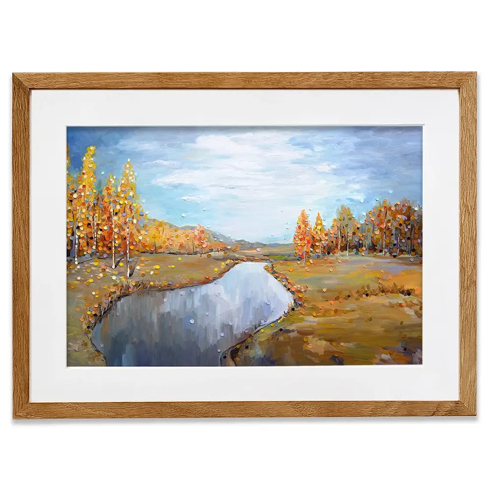 Autumn Framed Art Print Autumn Framed Art Print wall art product Ekaterina Ermilkina