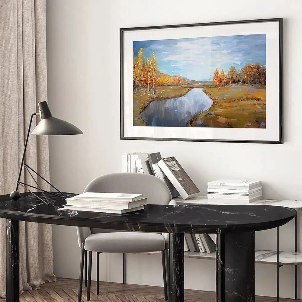 Autumn Framed Art Print Autumn Framed Art Print wall art product Ekaterina Ermilkina