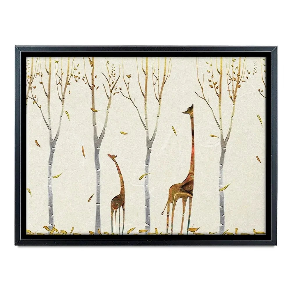 Autumn Giraffes Canvas Print Autumn Giraffes Canvas Print wall art product Tim Kats / Shutterstock