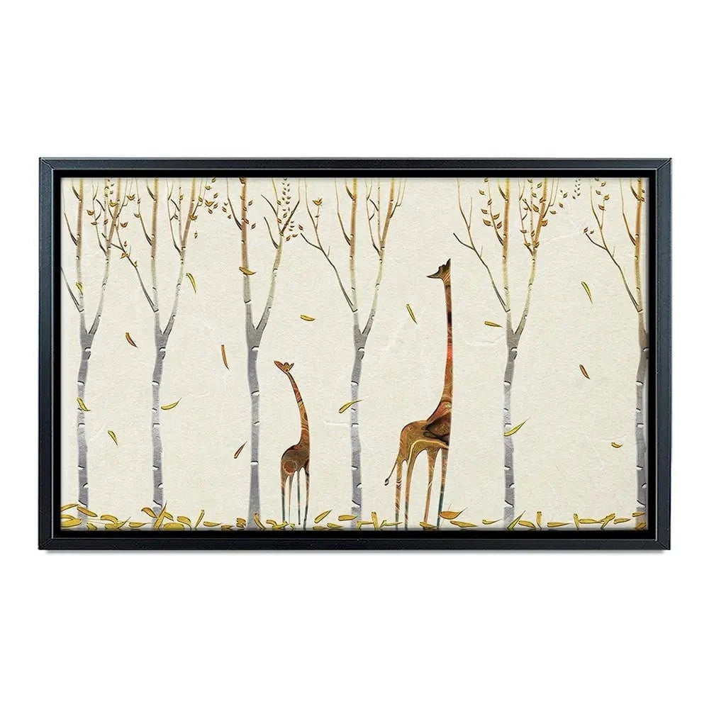 Autumn Giraffes Canvas Print Autumn Giraffes Canvas Print wall art product Tim Kats / Shutterstock