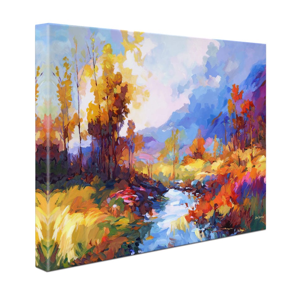 Autumn Impressions Canvas Print wall art product Leon Devenice