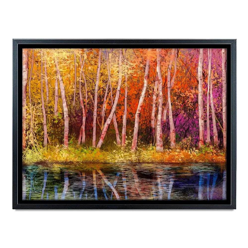 Autumn Trees Canvas Print Autumn Trees Canvas Print wall art product pluie_r / Shutterstock