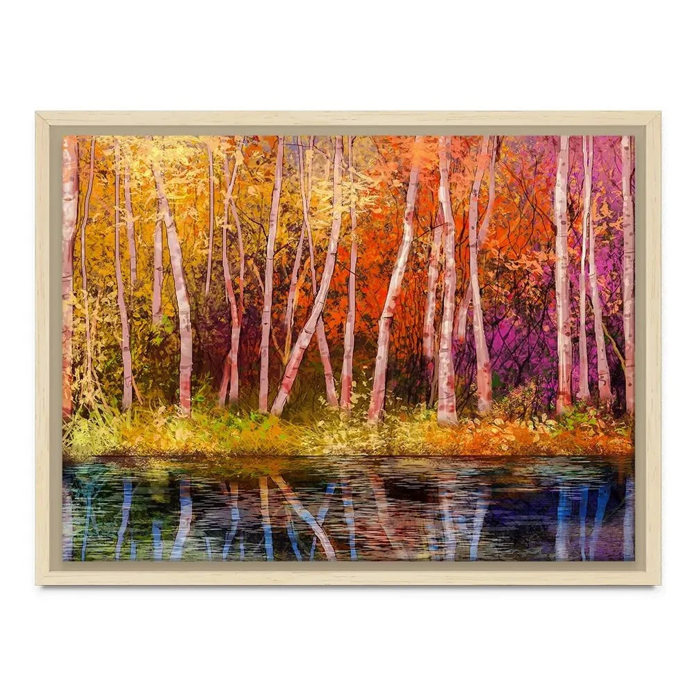 Autumn Trees Canvas Print Autumn Trees Canvas Print wall art product pluie_r / Shutterstock