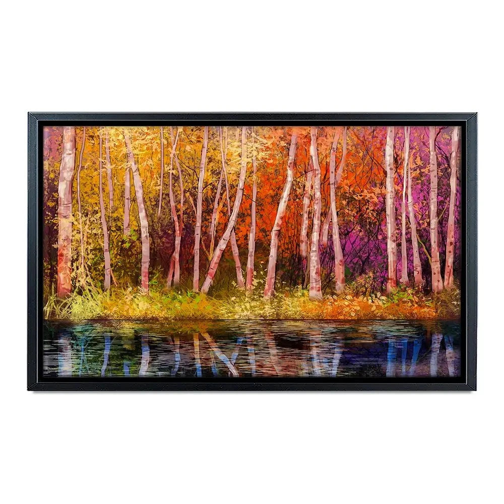 Autumn Trees Canvas Print Autumn Trees Canvas Print wall art product pluie_r / Shutterstock