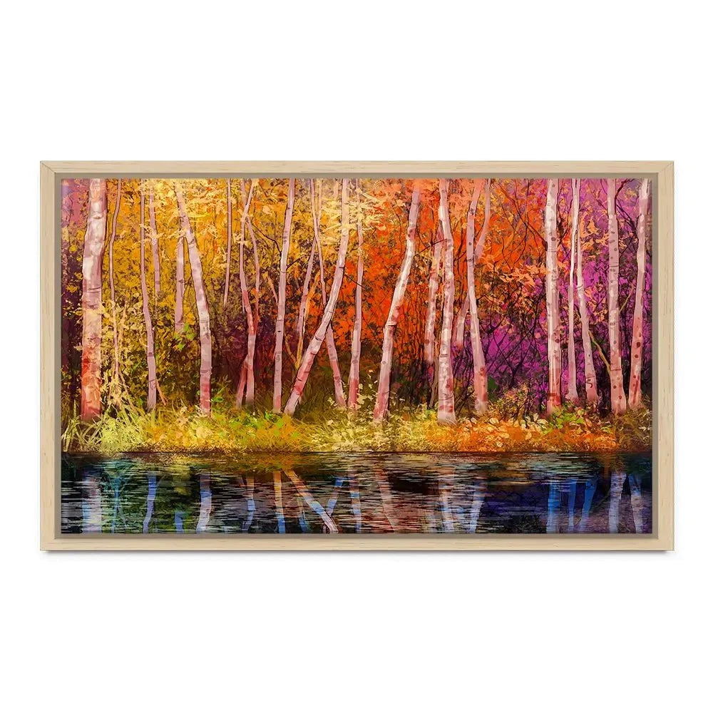 Autumn Trees Canvas Print Autumn Trees Canvas Print wall art product pluie_r / Shutterstock