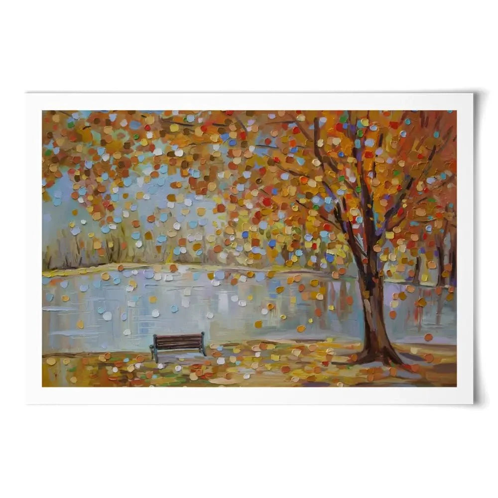 Autumn Veil Art Print Autumn Veil Art Print wall art product Ekaterina Ermilkina