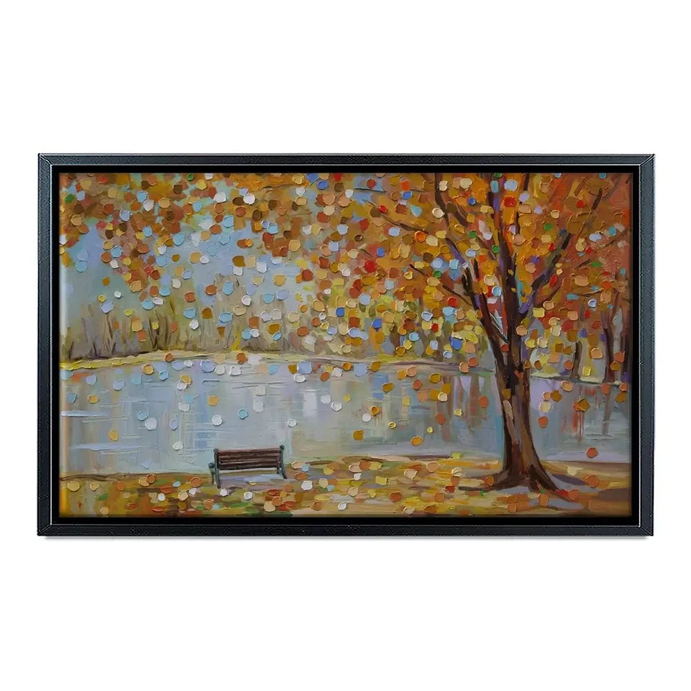 Autumn Veil Canvas Print Autumn Veil Canvas Print wall art product Ekaterina Ermilkina