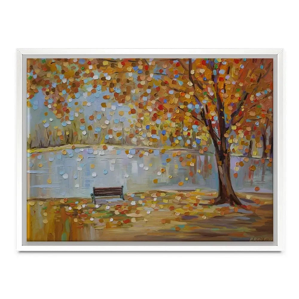 Autumn Veil Canvas Print Autumn Veil Canvas Print wall art product Ekaterina Ermilkina