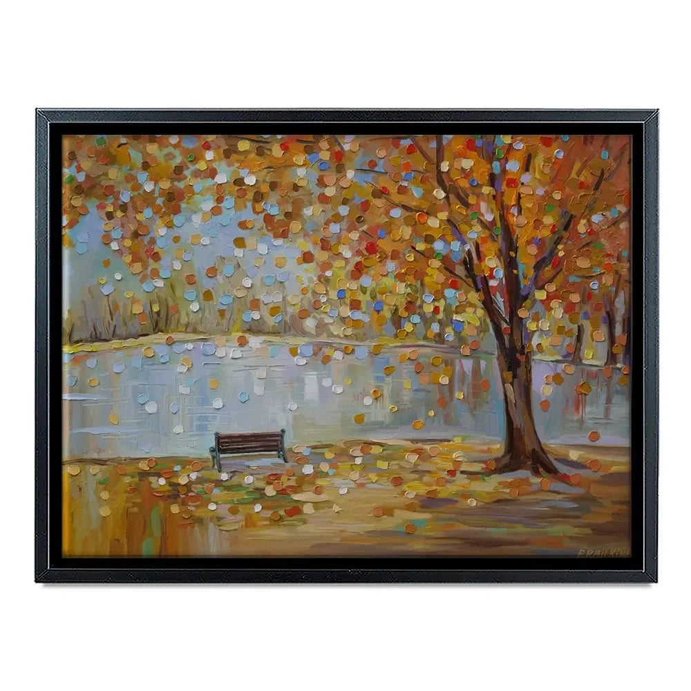 Autumn Veil Canvas Print Autumn Veil Canvas Print wall art product Ekaterina Ermilkina