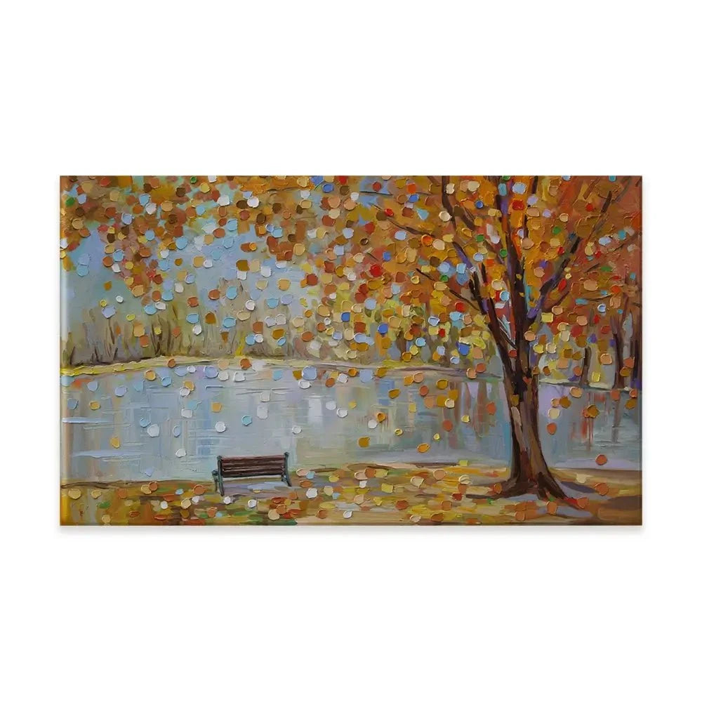 Autumn Veil Canvas Print Autumn Veil Canvas Print wall art product Ekaterina Ermilkina