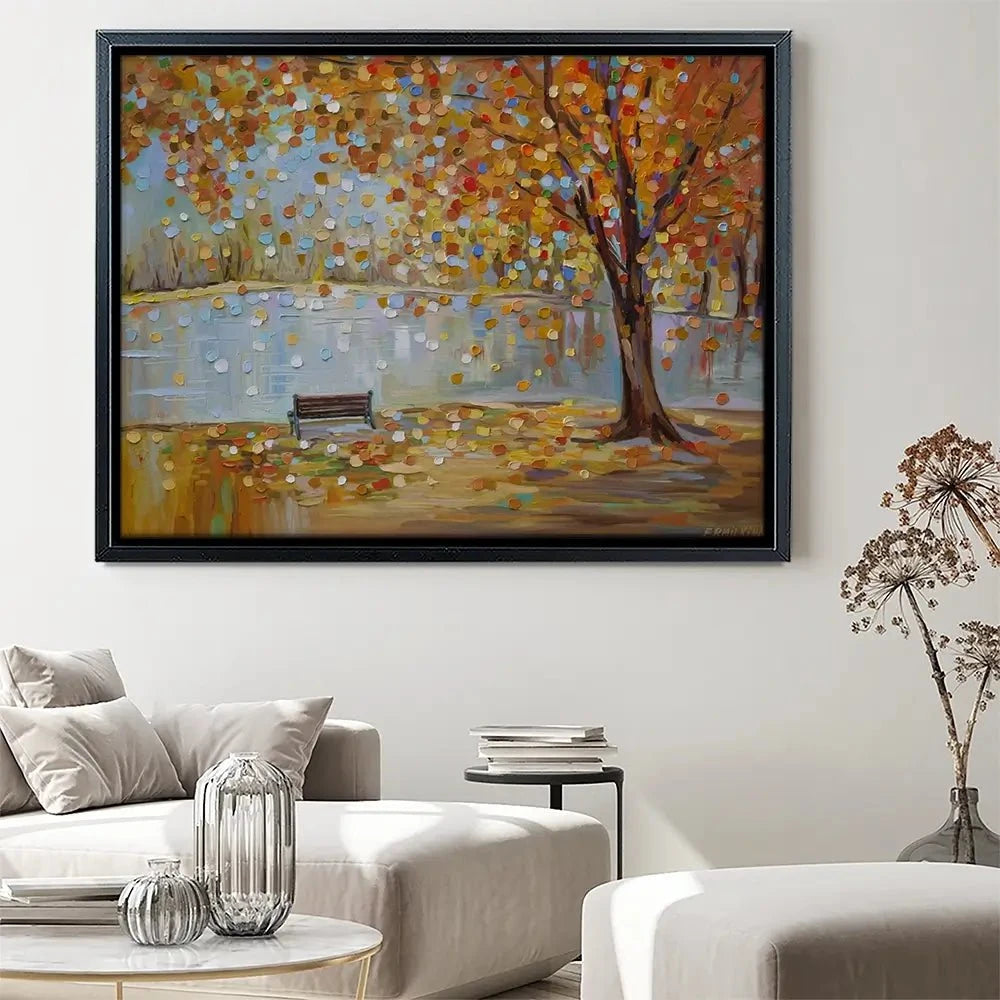 Autumn Veil Canvas Print Autumn Veil Canvas Print wall art product Ekaterina Ermilkina