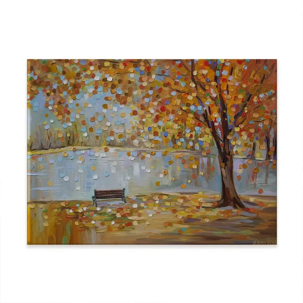 Autumn Veil Canvas Print Autumn Veil Canvas Print wall art product Ekaterina Ermilkina