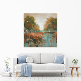 Autumn Walk Canvas Print wall art product Carol Robinson