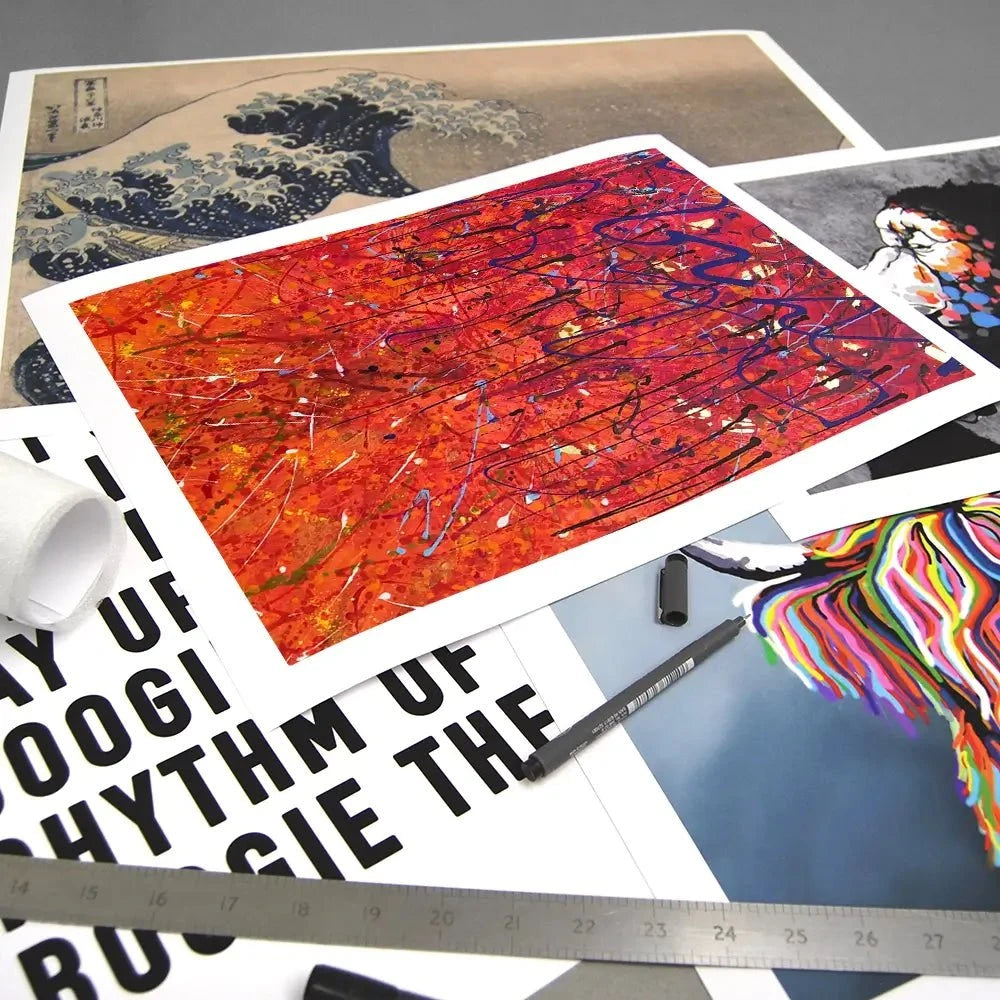 Autumnal Blaze Art Print Autumnal Blaze Art Print wall art product Jane Brookshaw