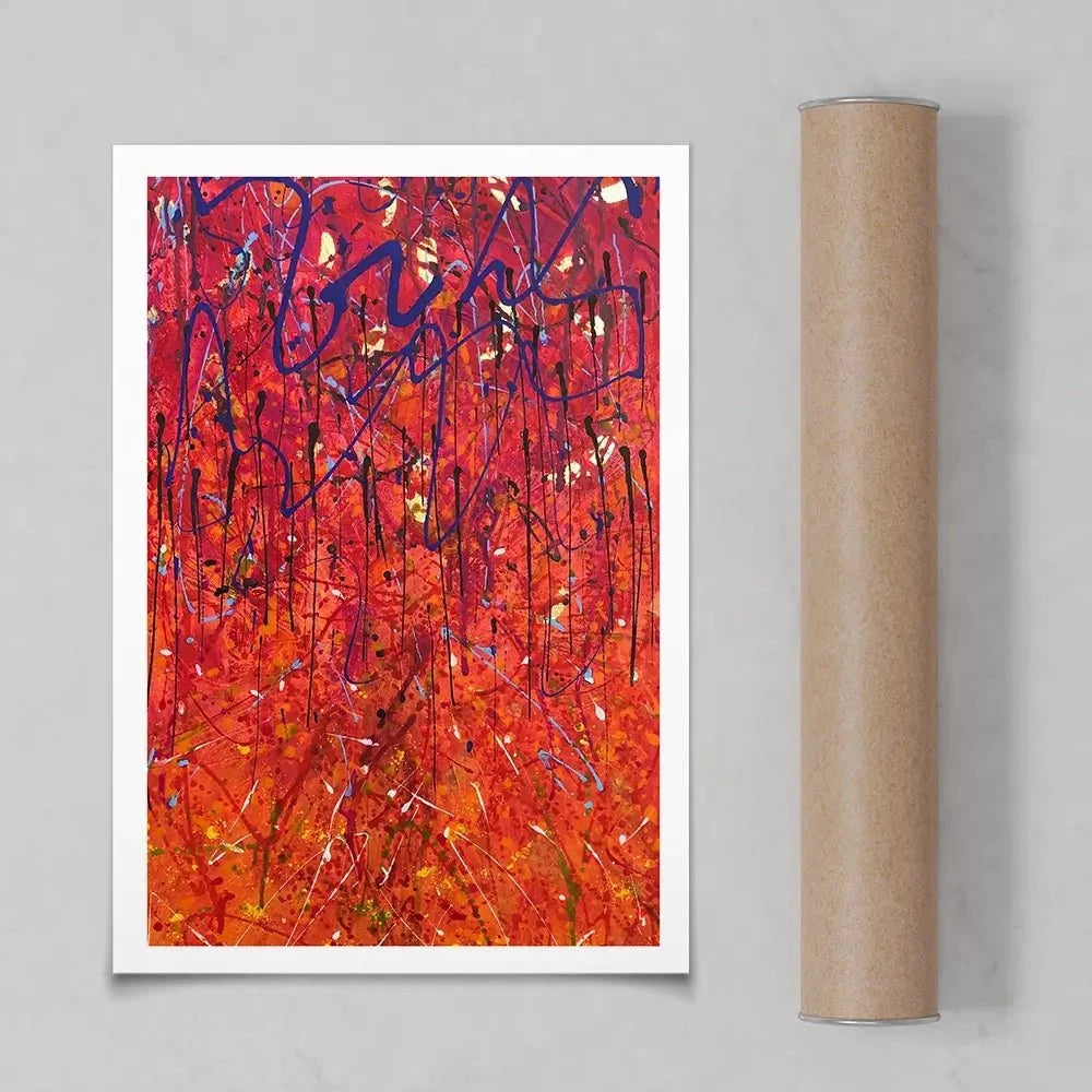 Autumnal Blaze Art Print Autumnal Blaze Art Print wall art product Jane Brookshaw