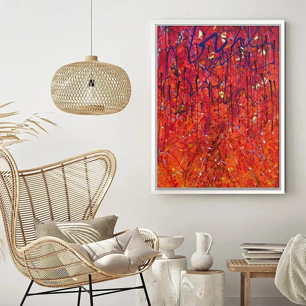 Autumnal Blaze Canvas Print Autumnal Blaze Canvas Print wall art product Jane Brookshaw