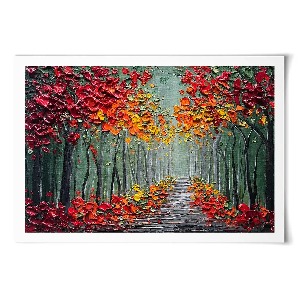 Autumns Embrace Art Print Autumns Embrace Art Print wall art product Nada Khatib