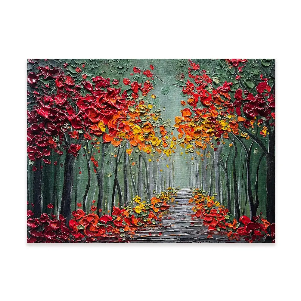 Autumns Embrace Canvas Print Autumns Embrace Canvas Print wall art product Nada Khatib